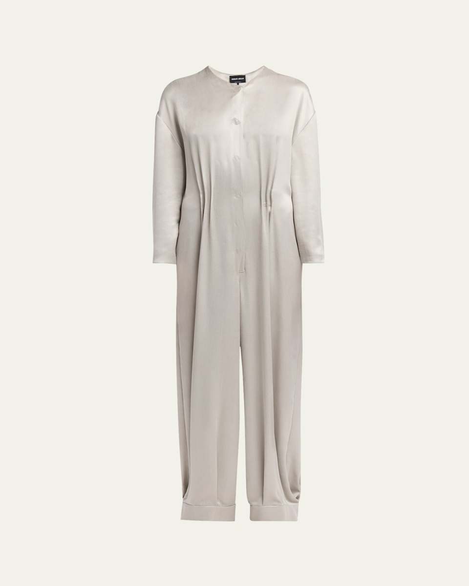 Loose Long Sleeve Jumpsuit